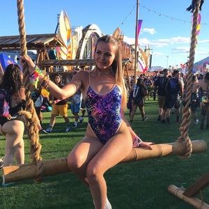 Dolls kill J Valentine Sparkly bodysuit